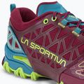 La Sportiva Bushido II moteriški bėgimo bateliai burgundy-blue 36T502624 11