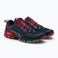 La Sportiva Bushido II GTX vyriški bėgimo bateliai tamsiai mėlyna ir raudona 46Y629317 5