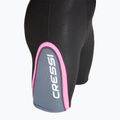 Moteriškas Cressi Playa Shorty 2.5 mm juodas/rožinis hidrokostiumas 9