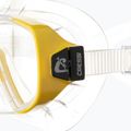 Nardymo kaukė Cressi Onda clear/yellow 4