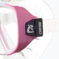 Nardymo kaukė Cressi Onda clear/pink 4