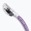Cressi Alpha Ultra Dry skaidrus snorkelis ES258041 2