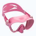 Cressi F1 nardymo kaukė rožinės spalvos ZDN284000 6