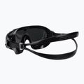 Cressi Skylight juoda/juoda pilka veidrodinė plaukimo kaukė DE2034750 4