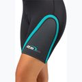 Moteriškas Cressi Playa Shorty 2.5 mm black/aquamarine hidrokostiumas 4