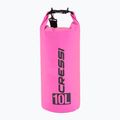 Vandeniui atsparus maišas Cressi Dry Bag 10 l pink