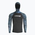 Vyriški plaukimo marškinėliai ilgomis rankovėmis Cressi Cobia Hunter camo blue 2