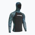 Vyriški plaukimo marškinėliai ilgomis rankovėmis Cressi Cobia Hunter camo blue 4