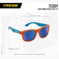 "Cressi Teddy waves/mirėlynos spalvos vaikiški akiniai nuo saulės 4