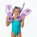 "Cressi Rocks Jr Dive" nardymo rinkinys alyvinė/balta 6