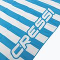 Greitai džiūstantis rankšluostis Cressi Stripe Beach blue XVA871 3