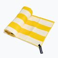 Cressi Stripe geltonas paplūdimio greitai džiūstantis rankšluostis XVA871 2
