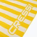 Cressi Stripe geltonas paplūdimio greitai džiūstantis rankšluostis XVA871 3