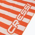 Cressi Microfiber Stripe greitai džiūstantis rankšluostis oranžinis XVA871180 3