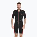 Vyriškas plaukimo kostiumas Cressi Lido Shorty 2 mm black/red
