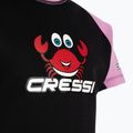 Cressi Smoby Shorty 2 mm vaikiškos plaukimo putos juoda ir rožinė XDG008301 3