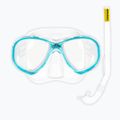 Vaikų nardymo rinkinys Cressi Perla Jr + Minigringo clear/aquamarine 2