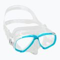 Cressi Perla skaidri mėlyna nardymo kaukė DN207963 6