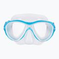 Nardymo kaukė Cressi Samoa clear/aquamarine 2