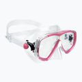 Nardymo rinkinys Cressi Estrella + Seal Dry clear/pink 2