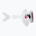 Nardymo rinkinys Cressi Estrella + Seal Dry clear/pink 5