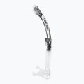 Nardymo vamzdelis Cressi Alpha Ultra Dry clear/black/white