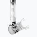 Nardymo vamzdelis Cressi Alpha Ultra Dry clear/black/white 3