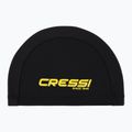 "Cressi Tago" juoda/geltona plaukimo kepuraitė
