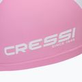Cressi Tago rožinė/balta vaikiška plaukimo kepuraitė 3