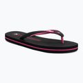 Moteriškos šlepetės per pirštą Cressi St Tropez black/fuchsia