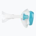 Moteriška nardymo kaukė Cressi Honey 420 UV white/aquamarine/blue/orange 3