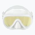 Moteriška nardymo kaukė Cressi Honey 420 UV white/white/yellow/blue 2