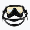Moteriška nardymo kaukė Cressi Honey 420 UV black/white/yellow/blue 4
