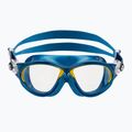 Vaikiška plaukimo kaukė Cressi Mini Cobra blue/yellow 2