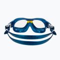 Vaikiška plaukimo kaukė Cressi Mini Cobra blue/yellow 4