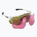 SCICON Aeroshade Kunken white gloss/scnpp green trail dviračių akiniai EY31150800