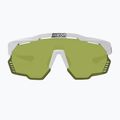 SCICON Aeroshade Kunken white gloss/scnpp green trail dviračių akiniai EY31150800 3