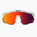 SCICON Aeroshade Kunken white gloss/scnpp multimirror red dviratininkų akiniai EY31060800 3