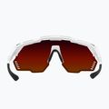 SCICON Aeroshade Kunken white gloss/scnpp multimirror red dviratininkų akiniai EY31060800 5