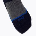 Mico Medium Weight Trek Crew Extra Dry tamsiai mėlynos trekingo kojinės CA03058 4