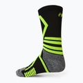 Mico vidutinio svorio X-Performance X-C slidinėjimo kojinės juodos/geltonos CA00146 2