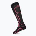 Slidinėjimo kojinės Mico Medium Weight Warm Control Ski black fluorescent fuchsia 2