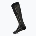 Slidinėjimo kojinės Mico Medium Weight Warm Control Ski black grey 2
