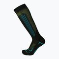Slidinėjimo kojinės Mico Medium Superthermo Primaloftsilk Ski nero/turchese