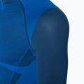 Vyriški termoaktyvūs marškinėliai Mico Warm Control Zip Neck piombo 3