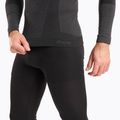 Vyriški Mico Warm Control Zip Neck termo marškinėliai juodi IN01852 5
