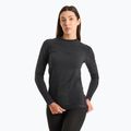 Moteriški termoaktyvūs marškinėliai Mico Warm Control Round Neck nero
