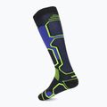 Slidinėjimo kojinės Mico Medium Weight Warm Control Ski black/fluorescent yellow 2