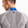 Vyriškas termoaktyvus džemperis Mico Odor Zero Mock Neck grigio 3
