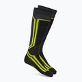 Slidinėjimo kojinės Mico Light Weight Odor Zero X-Static Ski anthracite/fluorescent yellow